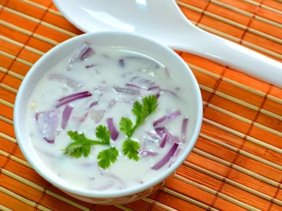 Curd & Salad