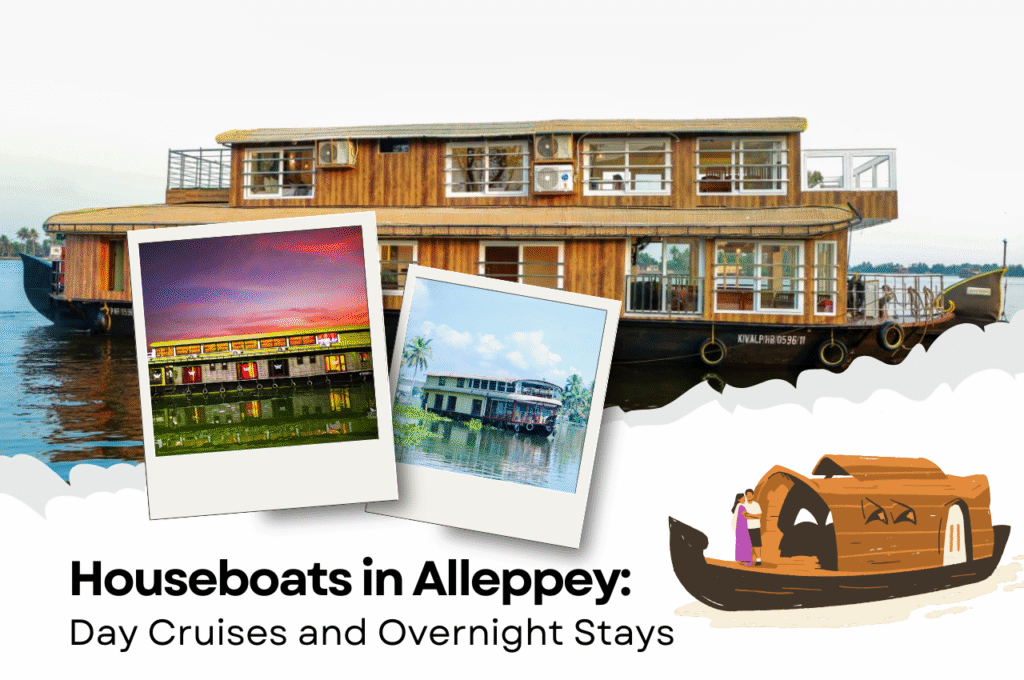 Houseboats in Alleppey: Everything to Know About Day Cruises and Overnight Stays