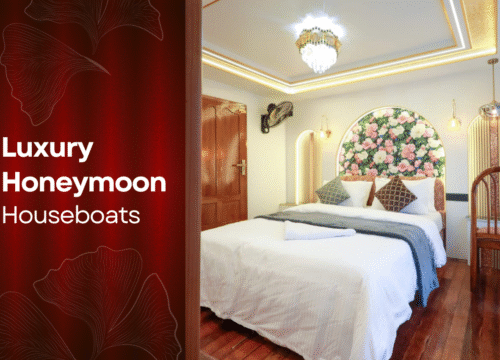 Luxury Honeymoon Houseboats in Alleppey