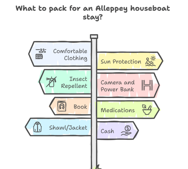 What to Pack for Your Alleppey Houseboat Stay