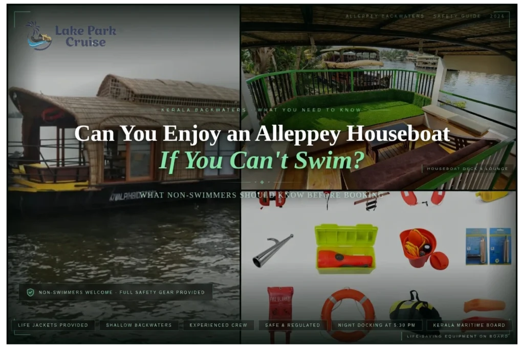 Is an Alleppey Houseboat Safe for Non-Swimmers?