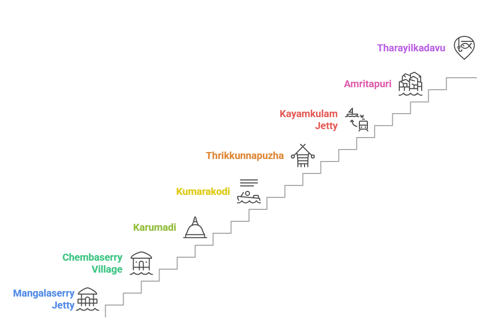 alappuzha to kollam boat journey.