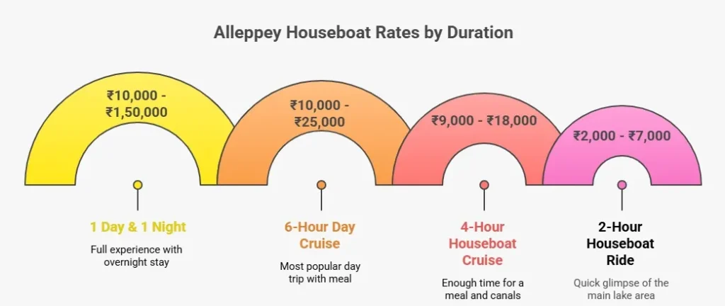 Alleppey Houseboat rates
