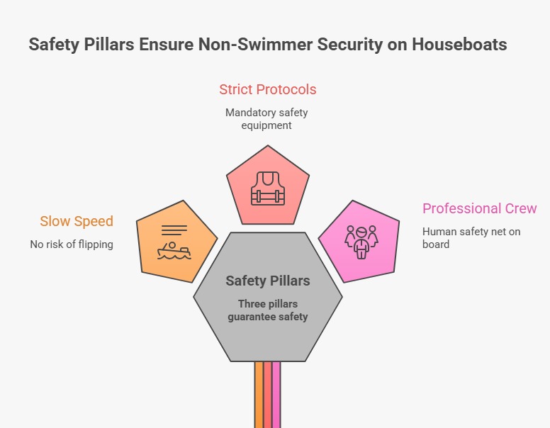 Alleppey Houseboat Trip Safety: Non-Swimmer Guide